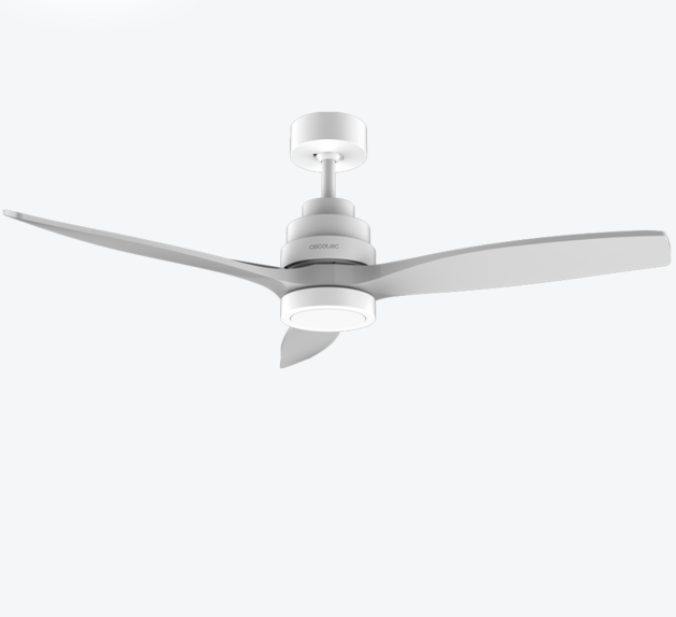 EnergySilence Aero 5200 White Design. Ventilador de Techo con Mando a Distancia y Temporizador