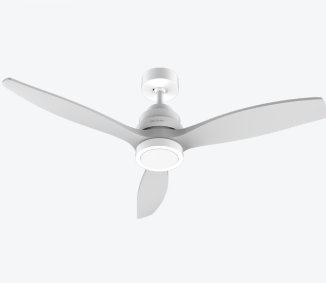 EnergySilence Aero 5200 White Design. Ventilador de Techo con Mando a Distancia y Temporizador