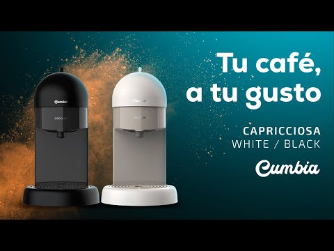 Cumbia Capricciosa Black. Cafetera express 19 Bares de presión