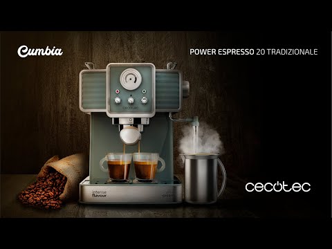 Power Espresso 20 Tradizionale Cafetera Express para espressos y cappuccinos